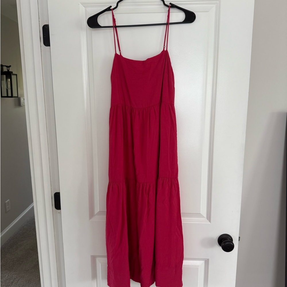 Pink Maxi Dress Abercrombie